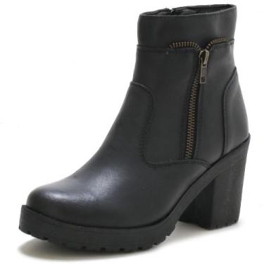 Imagem de Bota Feminina Tratorada Preto - Yes Basic, Preto, 40