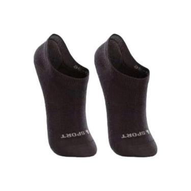 Imagem de Kit 2 meias lupo invisível ref:2170 menino, Preto, 30/6
