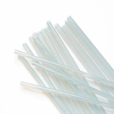 Imagem de 1KG Refil Bastão Cola Quente Transparente 7mm e 11mm 30 cm Papelaria -