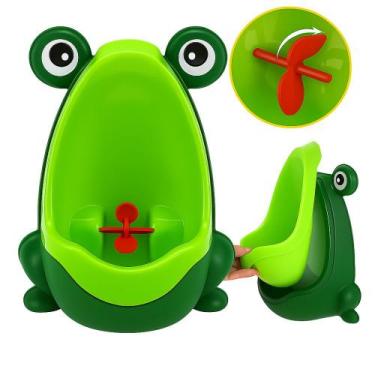 Imagem de Mictório Sapinho Infantil Penico Com Alvo Giratório Ventosa - Yeet