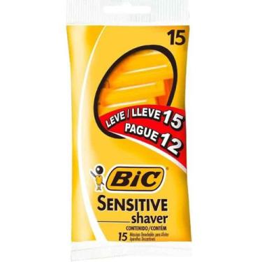Imagem de Aparelho de Barbear Descartável Sensitive Shaver leve 15 pague 12 - Bi