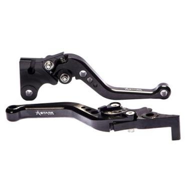 Imagem de Par Manete Esportivo Em Alumínio Anodizado Cb250f Twister Cg 150 - Sta