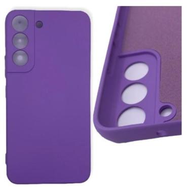 Imagem de Capa Capinha Case S21 FE da Samsung Galaxy Silicone Aveludado Proteção