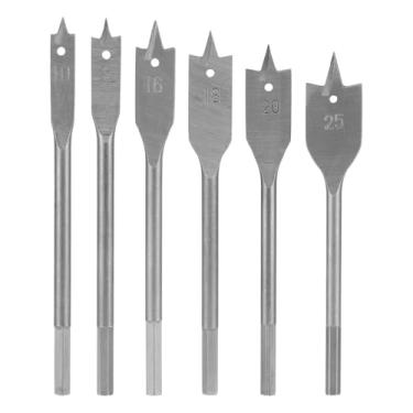 Imagem de Sparta Jogo De Brocas Chatas Para Madeira 10-12-16-18-20-25 6 Pcs