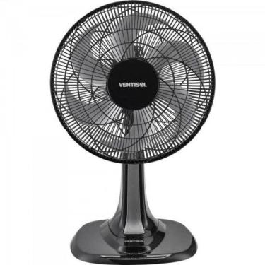 Imagem de Ventilador de Mesa 30cm 6 Pás Preto Cinza VENTISOL