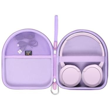Imagem de Aproca Capa portátil roxa para fones de ouvido Bluetooth sem fio JBL Tune 510BT 520BT 720BT 770NC/Sony WH-CH520 (apenas capa)