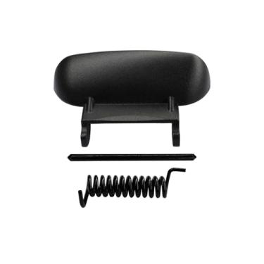 Imagem de 83451-SNA-A01ZA 83451SNAA01ZA 83451SNA-A01ZA Trava de console central de metal com haste de montagem e mola preta compatível com Honda Civic 2006-2011