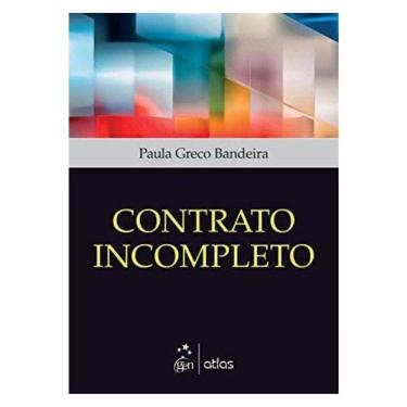 Imagem de Contrato Incompleto - 1ª Edição 2015