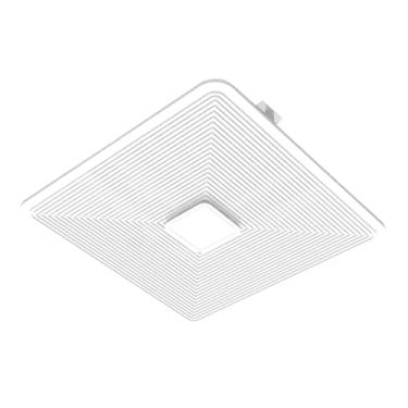 Imagem de Generic Defletor de ventilação de ar condicionado, defletor de ventilação de teto, proteção contra vento, para-, anti- direto para sala de aula, 60 Cm X 60 Cm
