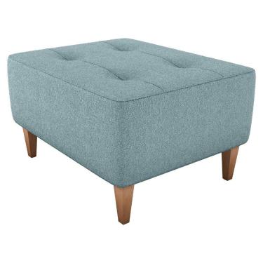 Imagem de Puff Para Sala Piva 62 cm Tecido Boucle Milani Store