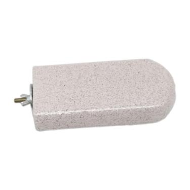 Imagem de Generic Plataforma para pássaros, pedra de amolar bico, suporte para papagaios, garras para pés, aparador para caiques, calopsitas, periquitos-africanos, Cinza