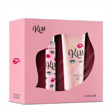 Imagem de Ciclo Kit Kiss Deo Colônia 30ml + Loção Hidratante 240ml