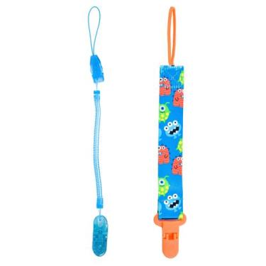 Imagem de Kit Prendedor Mola E Prendedor Estampado Pietra Baby Menimo Menina Inf