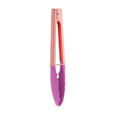 Imagem de Pegador Universal Cozinha 23cm Nylon Rose Cabo Rose - Paramount