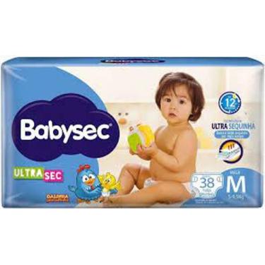 Imagem de Fralda Galinha Pintadinha Babysec Ultrasec MEGA - Tam M - 38 unidades 
