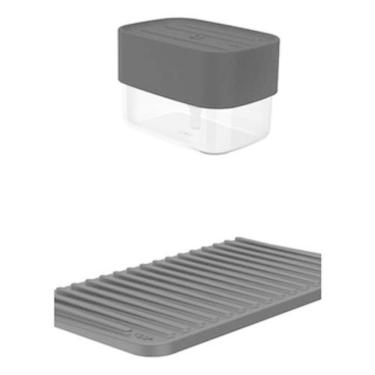 Imagem de Porta Detergente Sabão Liquido Pia E Escorredor De Copos