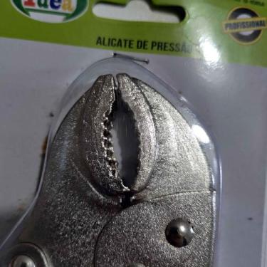 Imagem de Alicate de Pressão 10" - 25 cm. em Aço Bico Curvo ou Reto - Idea