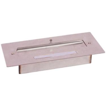 Imagem de Queimador Inox Aço Para Lareira Portátil 304 - 16,50l X 39l X 6a Cm Ci