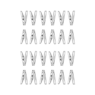 Imagem de Genérico, Prendedor de Embalagem Pregador Inox Multiuso Cozinha 24un