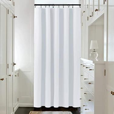 Imagem de NICETOWN Cortina de porta de pátio Persianas verticais, bolso para varão redutor de luz solar e painel de cortina divisória traseira para proteção de móveis (branco acinzentado, 177 cm de largura x