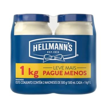 Imagem de Maionese Hellmann's Tradicional 500gr 2 potes