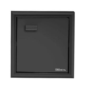 Imagem de Porta Papel 17,5x12,5x16,5cm Embutir Black - 7048 - CRIS-METAL