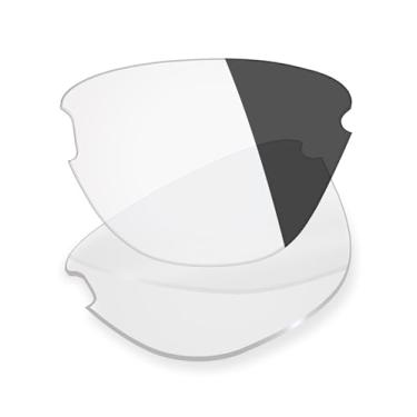 Imagem de Mryok Lentes de substituição UV400 para óculos de sol Oakley Frogskins Lite OO9374, HD Polarized, proteção UV, resistente a impactos e ajuste perfeito - Adapte cinza fotocromático