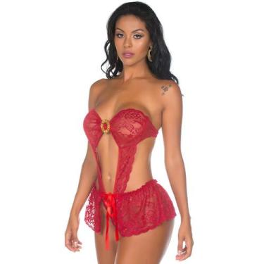 Imagem de Body Sensual Julie Pimenta Sexy Vermelha - Sexy shop