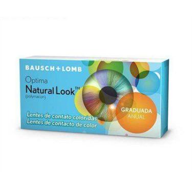 Imagem de Natural Look Anual - Com Grau - Bausch e Lomb, Blue