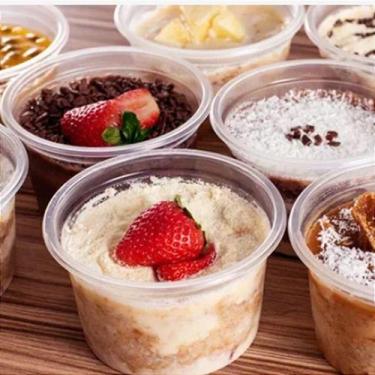 Imagem de 25 Un Pote Redondo Com Tampa 250ml Para Bolo de Pote, Sobremesa - Riop