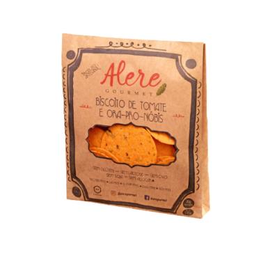 Imagem de Biscoito de Tomate e Ora-pro-nóbis Sem Glúten Alere 70g