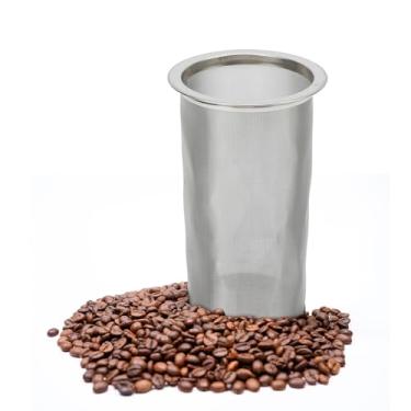 Imagem de Filtro de café Cold Brew para pote de pedreiro, aço inoxidável 304, malha ultrafina, infusor de chá e frutas, cafeteira gelada, cafeteira fria para pote de vidro de 1 litro