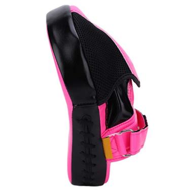 Imagem de Domary Almofadas de Alvo de Mão de Kickboxing, Luvas Leves de Couro Pu, Acolchoamento de Espuma de Alta Densidade, Muay Thai, Kick Boxing, Ferramenta de Treinamento Mma (Tipo 2)