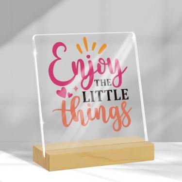 Imagem de Presentes motivacionais presentes de saúde mental, afirmações positivas, placa acrílica, prendas de autocuidado, decoração de mesa de saúde mental, presentes de animação para mulheres, homens