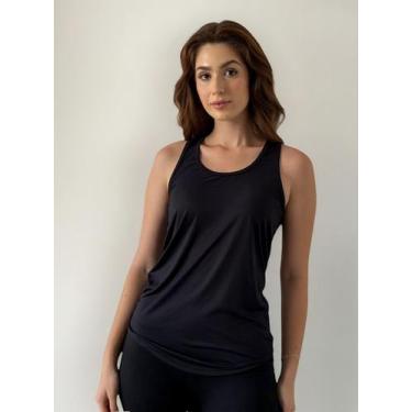 Imagem de Regata Feminina Dry Fit Básica Treino Academia Fitness Comuv - caminha