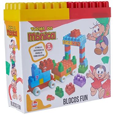 Imagem de Blocos FUN Turma da Mônica, Lider Brinquedos