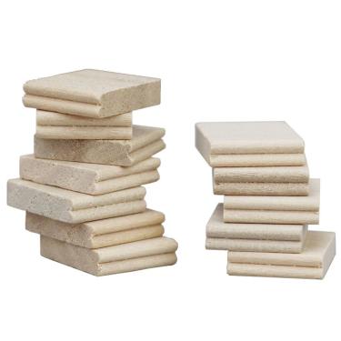 Imagem de Livros de móveis de casa de bonecas em miniatura em escala 1:12 de madeira, 12 unidades