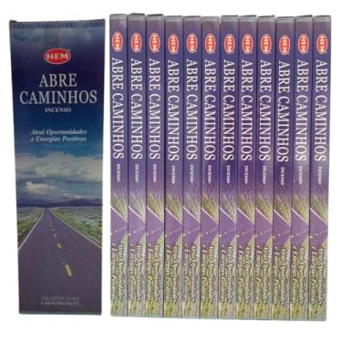 Imagem de Incenso Indiano Hem Abre Caminho - Oportunidades 12 Caixas