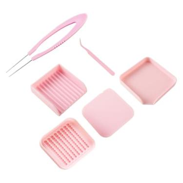 Imagem de Vaveren Kit de Bandeja Organizadora para Miçangas Fusíveis, Ferramentas de, Bandeja Organizadora Portátil e com Painéis Perfurados