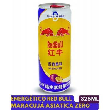 Imagem de Energético red bull asia passion fruit zero sugar 325ml