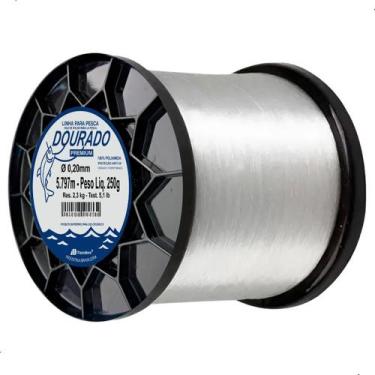Imagem de Linha Pesca Dourado Premium 250 Gramas Nylon Monofilamento Mazzaferro 