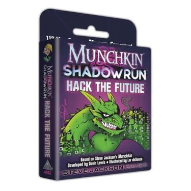 Imagem de Steve Jackson Games Munchkin Shadowrun Hack The Future - Card Game Expansion, for 3-6 Players, Ages 14+