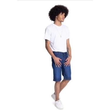 Imagem de Bermuda Jeans Masculina Tradicional Versatti Original Maragogi-Masculino