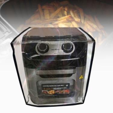 Imagem de Capa fritadeira air fryer oven britania bfr2300p 12l cristal - Clean C