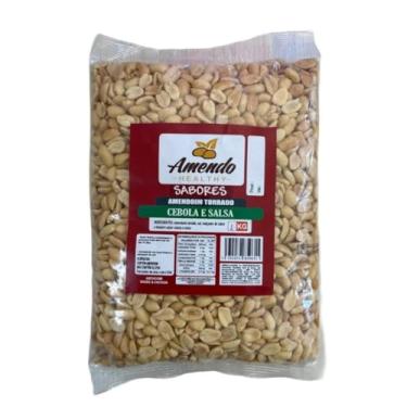 Imagem de Salgadinho Torrado Sem pele e com Pele 1kgTradicional Premium (Cebola e Salsa)