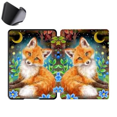 Imagem de Yzlvigrous Capa para Kindle Paperwhite 12th/Coloroft Signature Edition 1ª Geração 2024, Tampa Traseira de TPU Macia de 7 Polegadas com Sono/despertar Automático, Modelo: SA569P/SA568B/SA59CP