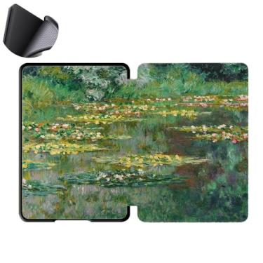 Imagem de Yzlvigrous Capa para Kindle Paperwhite 12th/Colorsoft Signature Edition 1ª Geração 2024, Tampa Traseira de TPU Macio de 7 Polegadas com Sono/acordamento Automático, Modelo: SA568B/SA59CP/SA569P