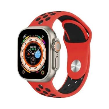 Imagem de Pulseiras De Silicone Esportivas De 42mm E 46mm Para Apple Watch Serie
