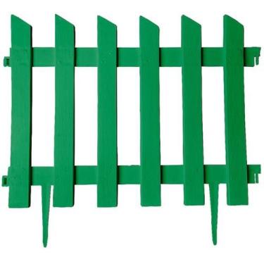 Imagem de Cerca Para Jardim De Plástico Horta Gramado Piscina Verde P - JR