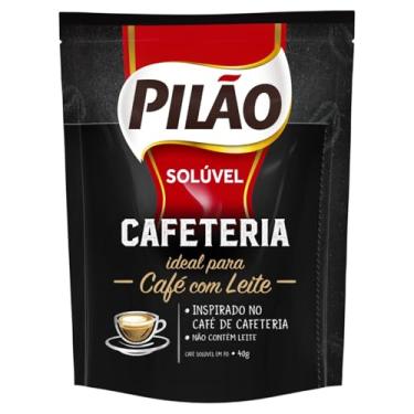 Imagem de Café Solúvel em Pó Pilão Cafeteria Sachê 40g